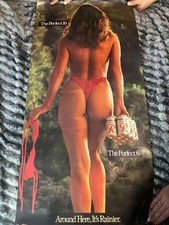 RAINIER BEER advertising poster