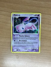 Pokemon Card Mew 15/132 Secret Wonders Diamond & Pearl Holo 2007 POOR picture
