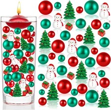 120Pcs Christmas Vase Filler, Floating Beads for Vases Fillers Decor picture