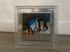 Vintage 1970s Artek Color Window Liquid Motion Desk Toy Kinetic Op Art Retro picture