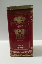 Christies 1993 Premium Plus Crackers/Biscuits Since 1929 collector empty Tin picture