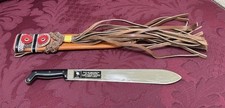 Vtg Garza Small Machete Knife 9 1/2