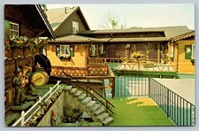 Alpine-Alpa Cheesemaking Cuckoo Clock Terrace Wilmot Ohio OH Vintage Postcard picture