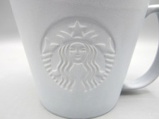 Starbucks Venti Gray Matte Infussed Siren's Logo Tea Coffee Mug 20 oz 2019 (142) picture