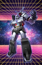 TRANSFORMERS #19 RAYMOND GAY 80s Retro MEGATRON Virgin Variant A LTD 750 - 2025 picture