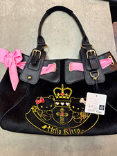 SPINNS × Hello Kitty Angel Little Devil Velour Bag – Brand New With Tags picture