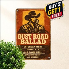 vintage country music poster cowboy singer distressed screenprint picture