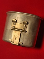 Original WW1 US Canteen Cup L.F.&C. 1918 WWI US Army Vet ID picture