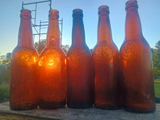 Lot of 5 Antique Weidemann Newport Kentucky KY bottles  picture