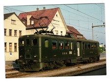Swiss Federal Railways SBB Be 4/6 Electric Motor Coach Postcard Vintage 1984 picture