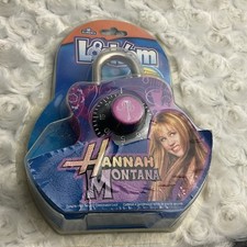 Vintage Hannah Montana Lock'em Combination Lock for School Lockers Bikes Elmers picture