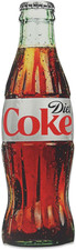 Coca-Cola Diet Coke Bottle Metal Wall Decor - Retro Diet Coke Sign for Kitchen picture