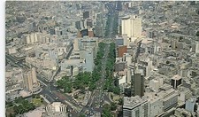 Postcard Mexico: Panoramic Air View, Mexico City picture
