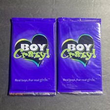 (2) BOY CRAZY Trading Card Packs New Sealed Packs - Try for Jason Colorado picture