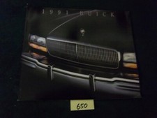 Mint 1991 BUICK Original 50-Page Dealer Sales Brochure-Park Ave-Riviera ~ #652 picture