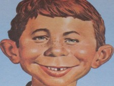 MAD Magazine / Alfred E. Neuman Original Color Portrait 1980's picture