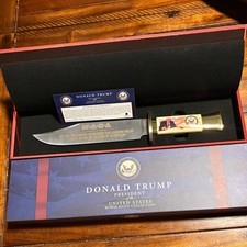 American Mint Donald Trump Bowie Knife OS MAGA Limited Edition
