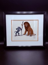 Disney Lion King 1994 Simba & Rafiki Limited Edition Sericel Framed 1994 picture