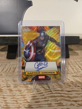 Topps 2025 Marvel Chrome Captain America Facsimile Autograph FA-CA /50 picture