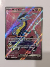 Miraidon ex Holo Ultra Rare Scarlet & Violet Base Set 227/198 NM picture
