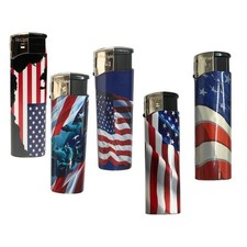 Maxlight Lighters Flag Design – Patriotic : 2 Pack picture
