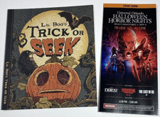 Universal Halloween Horror Nights 2023 Lil' Boo Trick or Seek Map & HHN Map picture