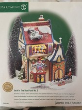 NIB Vtg Dept 56 Jack In The Box Plant No 2 #56705 North Pole Series Retired picture