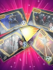 Upper Deck 2018 Avengers Infinity War 4-Card Lot Rocket Vision Witch Glaive picture
