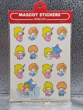 Vintage 1976 Sanrio Co. Mascot Stickers, Artbloom, Sealed picture