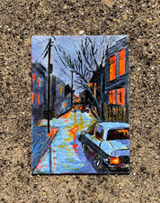 ACEO, Original Art Card, Acrylic, Hand Painted, Original Painting, 3.5inx2.5in picture