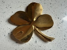 Gerity Gold Lucky Four Leaf Clover 24k Gold Plated picture