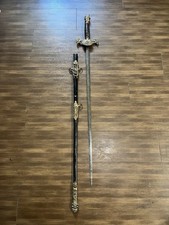 Antique Knights of Pythias UR Ceremonial Sword Scabbard Named J Colomer FCB 37