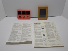 Vintage Lot of 2 Tenyo Occult Board T-66 Card Frame T-84 w/ Instructions 1977 picture