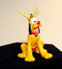 Disneyland Christmas Tree Ornament PLUTO the Red Nosed Reindeer 3