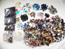 16+ LBS Vintage Lot of Buttons-Variety Shapes Sizes Colors-Sewing Craft picture