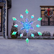 Member s Mark 48  Pre-Lit Color-Changing Snowflake picture