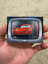 2026 Topps Chrome Disney Iconic Moments IM-13 Cars Lightning McQueen Black 1/10 picture