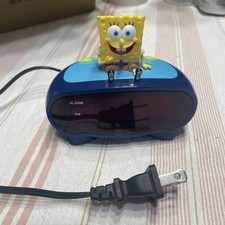 Spongebob Squarepants Vintage 2003 LED Alarm Clock - TESTED and WORKING picture