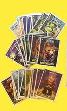 2019 Lost GPK Garbage Pail Kids FAN 30 Sticker BASE SET by Artist Pat C PEZ picture