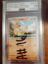 2026 POKEMON ASCENDED HEROES Cosmos TECH STICKER COLL. CHARMANDER PSA 10 picture