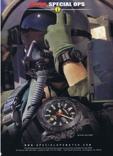 2011 MTM Special Ops Black Vulture Watch Print Ad picture