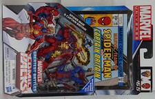 HASBRO MARVEL'S GREATEST BATTLES COMIC PACKS SPIDER-MANandCAPTAIN Used Japan picture