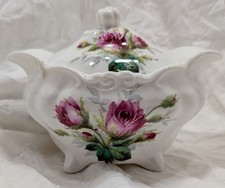 Hammersley Grandmother's Rose Sugar Bowl with Lid picture