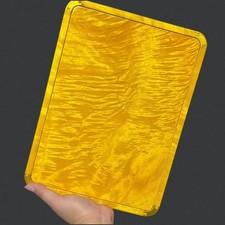 Golden Phoebe Full Water Ripple Tray 30x22x3cm Solid Wood Tea/Candy hot picture