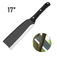 17 inch High Carbon Steel Machete Full Tang Cutting Knife for Camping Hiking New picture