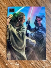 2024 Topps Chrome Star Wars Galaxy COMPLETE YOUR SET Base Card #1-100 (YOU PICK) picture