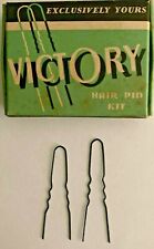 1940's Victory Hair Pin WW II History - How the Home Front Supported Troops-NOS picture