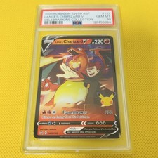 Wataru's Charizard V 25th Anniv PSA 10 GEM MINT English Pokemon Card picture