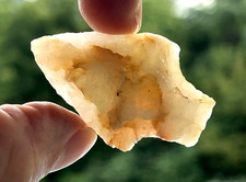 EXCEPTIONAL ALABAMA QUARTZ MORROW MOUNTAIN ARROWHEAD AUTHENTIC ARTIFACT GA picture