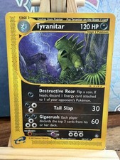 Tyranitar 40/147 Aquapolis Rare Non-Holo Pokemon TCG Card picture